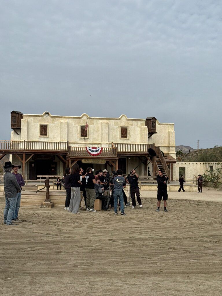 Rodaje Phil Weasley MiniHollywood Oasys en Tabernas 2026