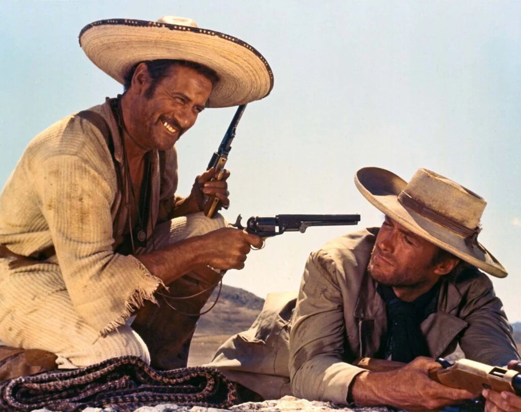 Eli Wallach y Clint Eastwood foto AWFF 2026